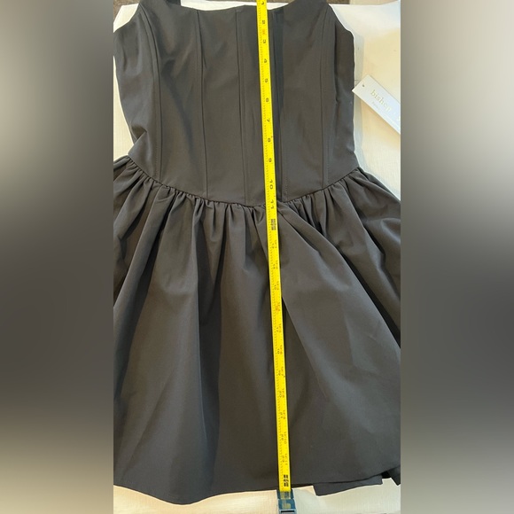 bishop + young Le Corset Black Mini Dress Size Small - Picture 3 of 5